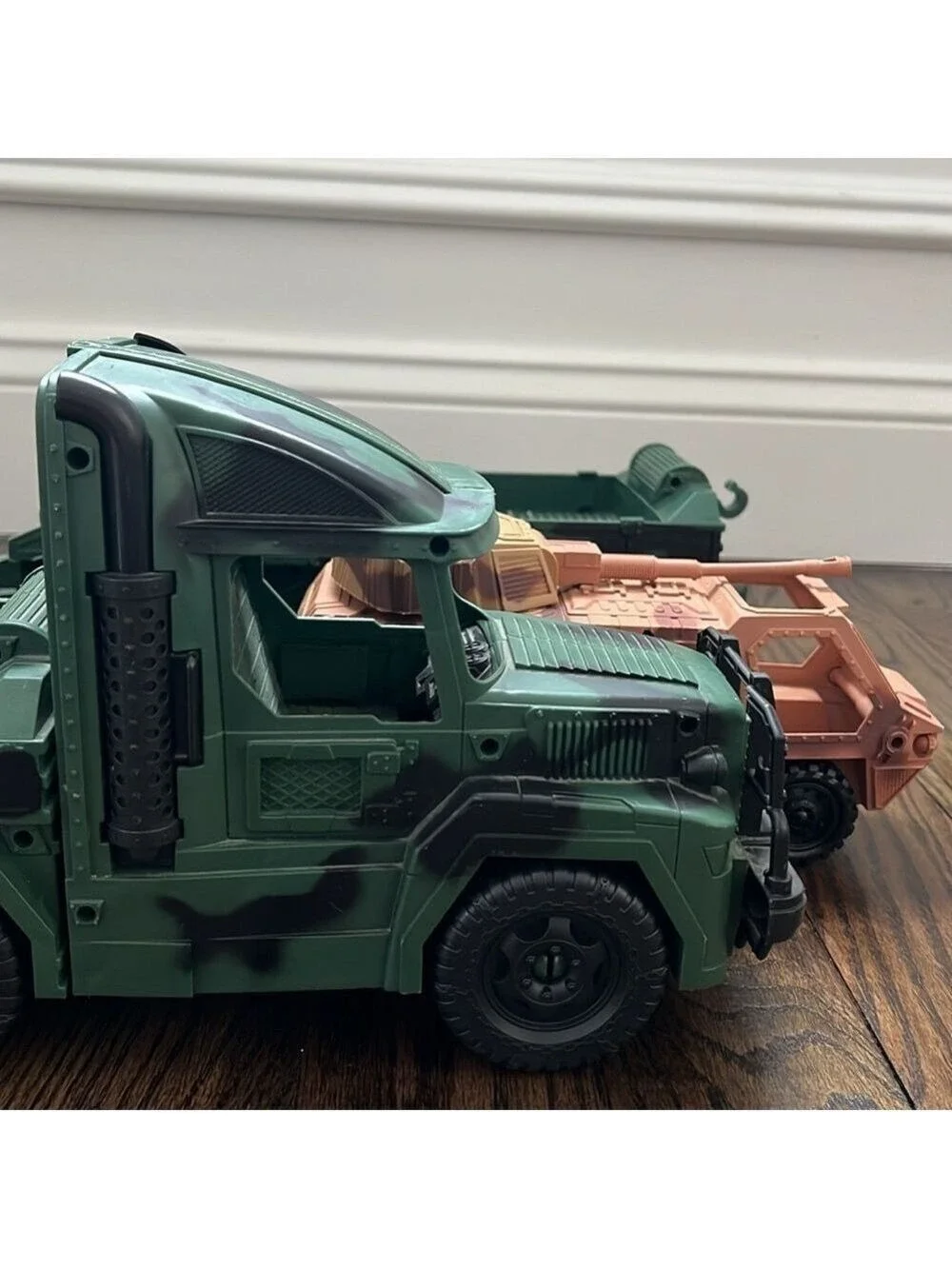 Toys R Us True Heroes GI Joe Chap Mei Semi Truck Tank Transport 30